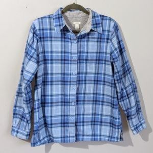 L.L. Bean Fleece Lined Flannel